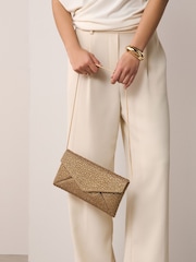 Bronze Sparkle Clutch Bag - Image 4 of 10