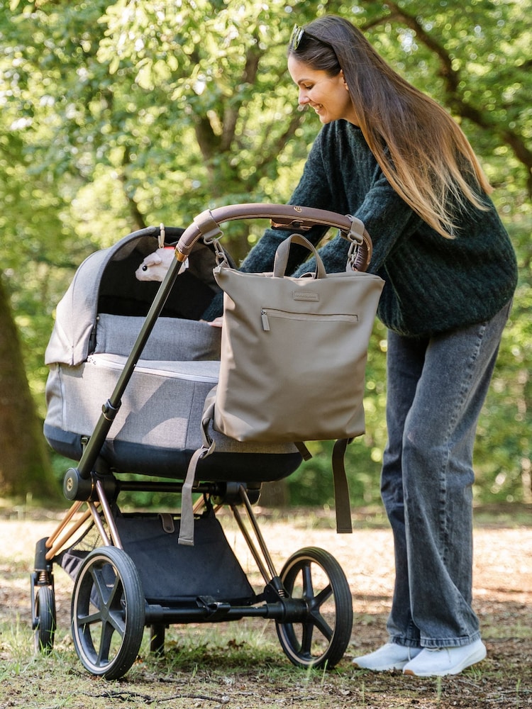 Done by Deer Taupe Changing Back Pack - Image 2 of 6 Done by Deer Taupe Changing Back Pack - Image 2 of 6