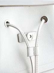 White Front Pocket Rucksack - Image 6 of 8
