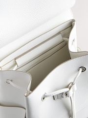 White Front Pocket Rucksack - Image 8 of 8