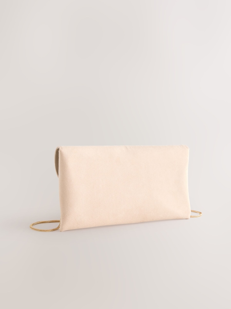 Nude Clutch Bag - Image 2 of 5