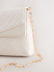 Bone Weave Embossed Clutch Bag - Image 7 of 9