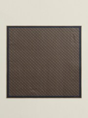Hobbs Blue Bria Silk Scarf - Image 3 of 3
