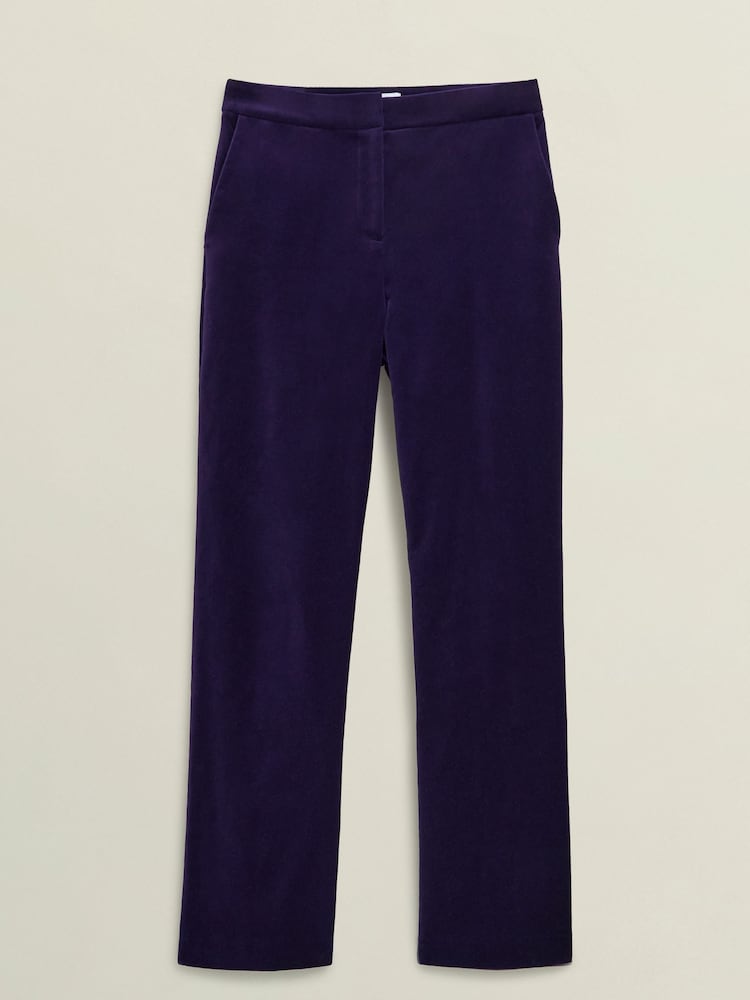 Hobbs Purple Heather Trousers - Image 4 of 4