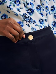 Hobbs Blue Norfolk Trousers - Image 3 of 4