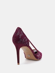 Novo Red Ideal Point Two Part Stiletto Courts - Image 4 of 6