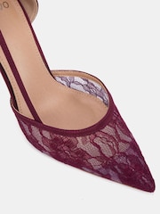 Novo Red Ideal Point Two Part Stiletto Courts - Image 6 of 6