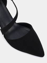 Novo Black IDAHO Mid Block Asymetric Strap Point Courts - Image 6 of 6