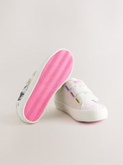 White Wide Fit (G) Hello Kitty & Friends Touch Close Fastening Trainers - Image 5 of 5