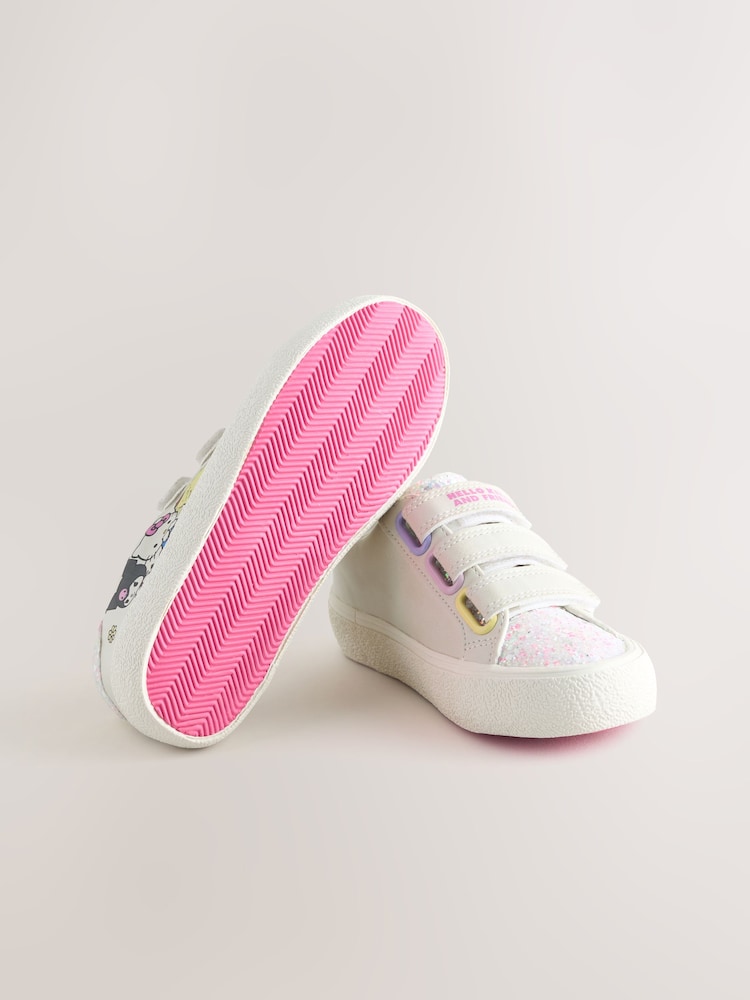 White Wide Fit (G) Hello Kitty & Friends Touch Close Fastening Trainers - Image 5 of 5 White Wide Fit (G) Hello Kitty & Friends Touch Close Fastening Trainers - Image 5 of 5