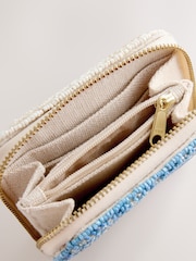 Blau - Beaded Lemon Print Purse - Bild 3 von 5