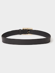 Osprey London The Chain Buckle Leather Black Belt - Image 2 of 3