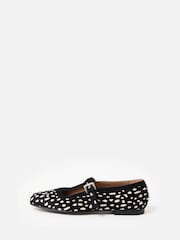 Oliver Bonas Spotty Animal Print Mary Jane Shoes - Bild 1 von 6