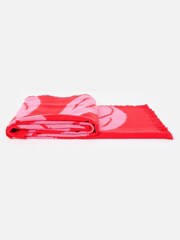 Oliver Bonas Red Bow Midweight Scarf - Image 2 of 5