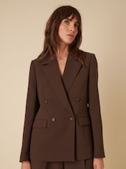 Nobodys Child Brown Alicia DB Blazer - Image 1 of 5