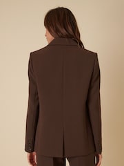 Nobodys Child Brown Alicia DB Blazer - Image 3 of 5
