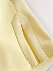 Lemon Yellow Active Modal Oversized Sports T-Shirt - Image 8 of 9