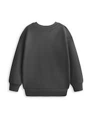 Vanilla Underground Grey Wednesday Moon Sweatshirt - Image 2 of 6