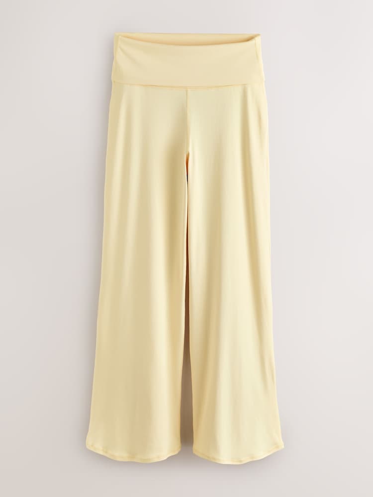 Лимонно-желтые оттенки - Широкие спортивные леггинсы Active Balance - Изображение 8 8