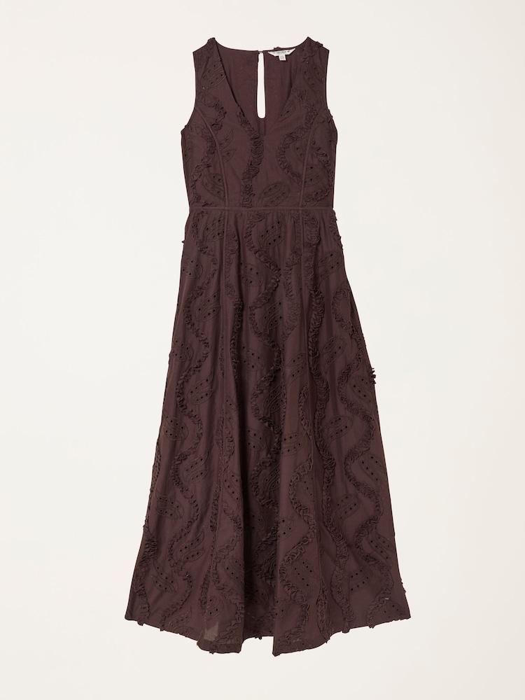 FatFace Textured Maxi Dress - Bild 4 von 4 FatFace Textured Maxi Dress - Bild 4 von 4