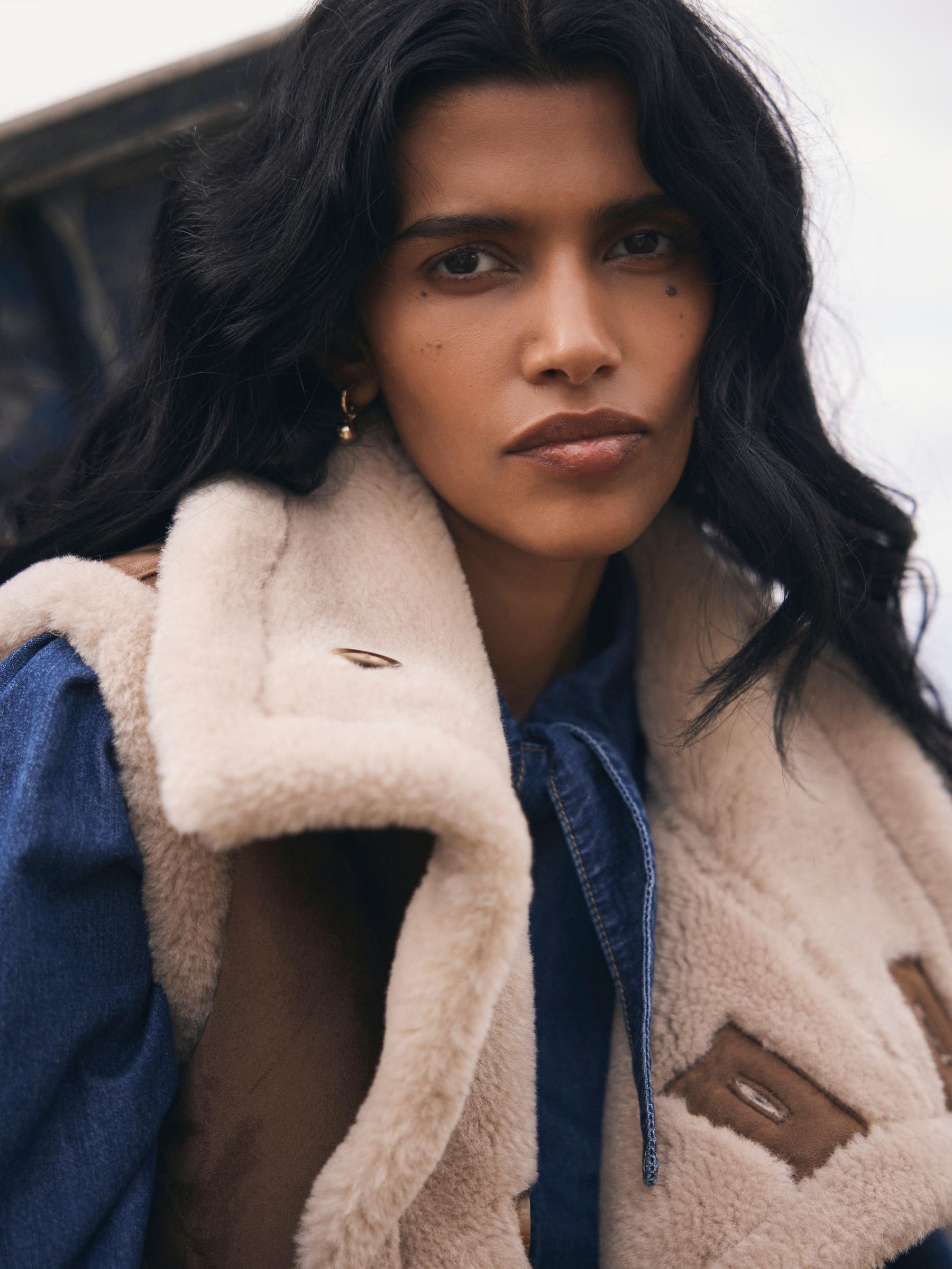 Buy Mint Velvet Brown Bonded High Neck Gilet from Next USA