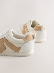 Neutral Standard Fit (F) Elastic Lace Trainers - Image 6 of 7