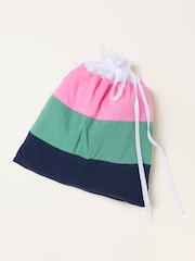 FatFace Rachel Green/Pink/NavyWhite 4 Pack Rib Vests - Image 7 of 7