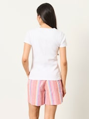 Blanco - Camiseta de manga corta FATFACE - Imagen 2 de 5