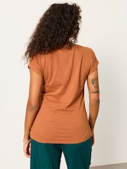 FatFace Ivy Chestnut Brown T Shirt - Image 2 of 6