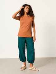 FatFace Ivy Chestnut Brown T Shirt - Image 5 of 6