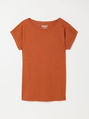 FatFace Ivy Chestnut Brown T Shirt - Image 6 of 6