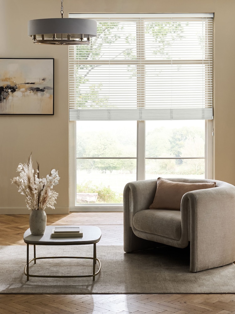 White Glacier Made To Measure 35mm Starwood Venetian Blinds - Image 6 of 6 White Glacier Made To Measure 35mm Starwood Venetian Blinds - Image 6 of 6