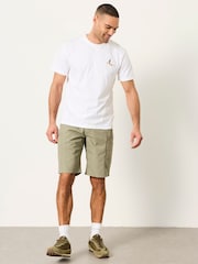 FatFace White Embroidered Bird Graphic Tshirt - Image 3 of 7