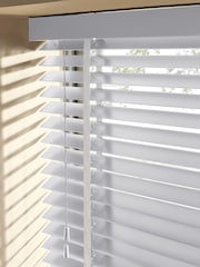 Grey Realm Made To Measure 50mm Starwood Fauxwood 25mm Noble Taped Venetian Blinds - Image 3 of 5