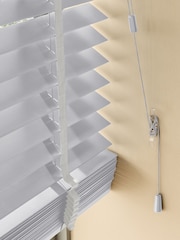 Grey Realm Made To Measure 50mm Starwood Fauxwood 25mm Noble Taped Venetian Blinds - Image 4 of 5