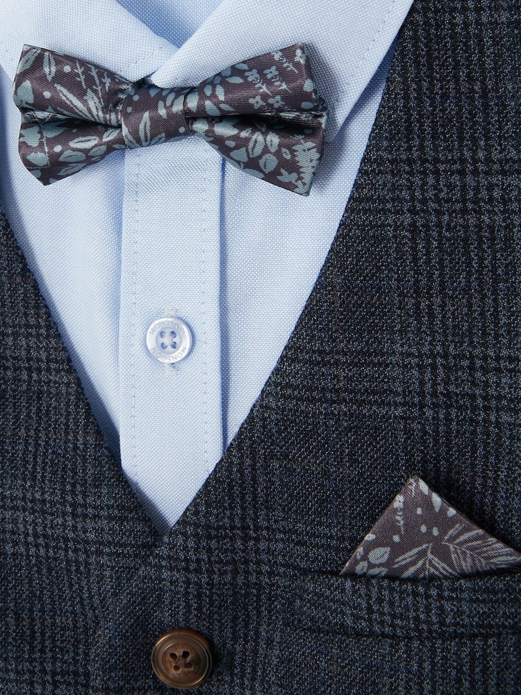 Monsoon Blue Four-Piece Oliver Check Suit - Image 4 of 4