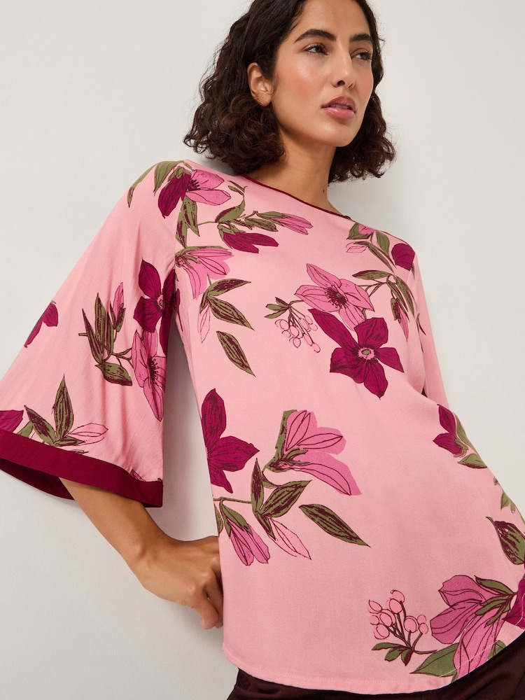 Monsoon Clemmie Floral Print Top - Bild 2 von 5
