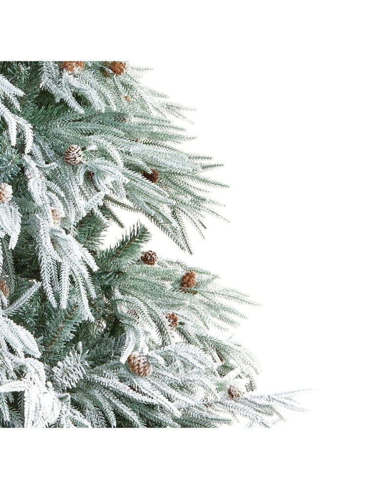Premier Decorations Ltd 6.5ft Snowy River Fir Christmas Tree - Image 2 of 3 Premier Decorations Ltd 6.5ft Snowy River Fir Christmas Tree - Image 2 of 3