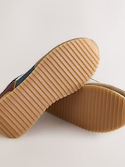 Multi Colour Trainers with Suede Trim - Image 5 of 5