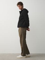 Sand Relaxed Tapered Fit Cotton Rich Stretch Chinos - Image 3 of 6