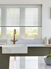 White Lyra Made To Measure 25mm Aluminium Venetian Blinds - Image 7 of 7