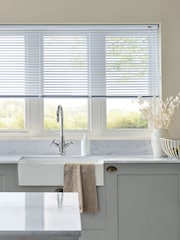 White Truth Made To Measure 25mm Aluminium Venetian Blinds - Image 7 of 7