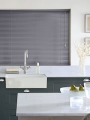 Grey Umbra Made To Measure 25mm Aluminium Venetian Blinds - Image 2 of 7