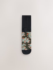 Bandana Print Footbed Ankle Socks 4 Pack - Image 2 of 7