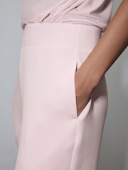 핑크 - 액티브 크롭 벌룬 레그 모달 바지 - 8의 이미지 5