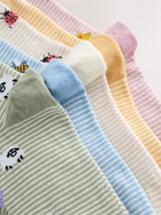 Spring Print Ankle Socks 5 Pack - Image 8 of 8