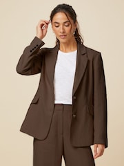 Aspiga Linen Blend Jacket - Imagem 3 de 5