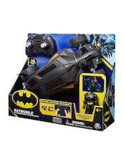 Spin Master Toys Remote Control 1:20 Batmobile  With 4" Figure - Image 2 of 6
