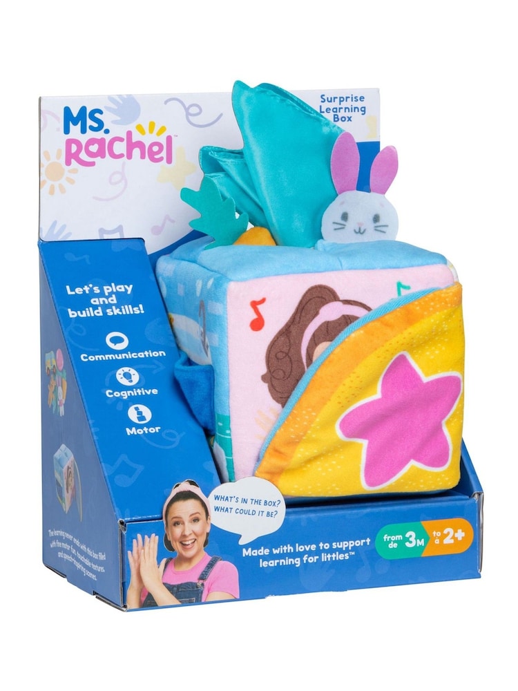 Spin Master Toys Ms Rachel Surprise Learning Box - Image 1 of 7 Spin Master Toys Ms Rachel Surprise Learning Box - Image 1 of 7