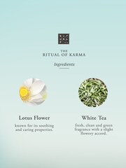 Rituals of Karma Lotus Flower & White Tea Home Perfume Refill 400ml - Image 5 of 5